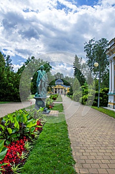 Hall of mineral water springs Glauber - FrantiÃÂ¡kovy LÃÂ¡znÃâº